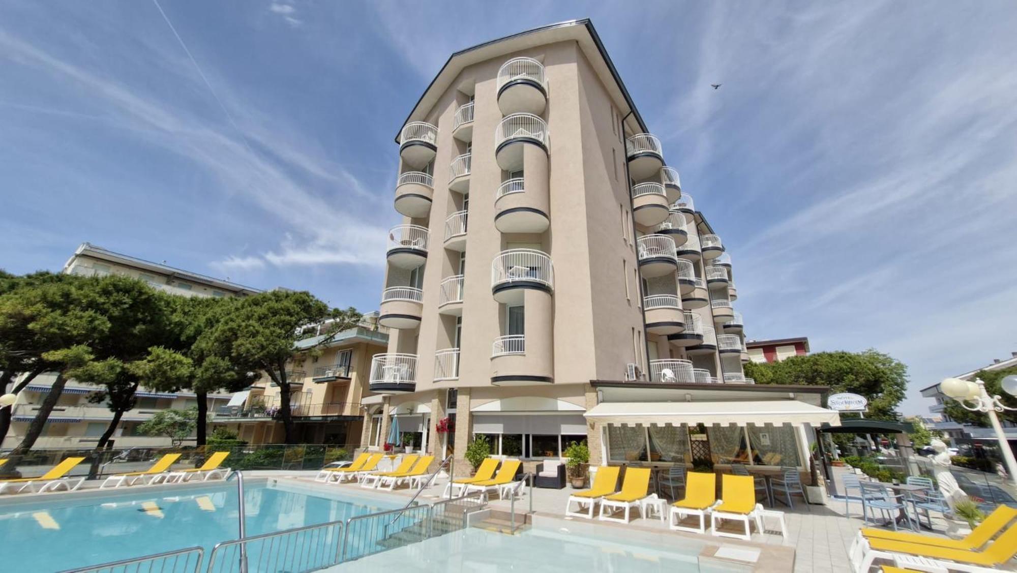 Hotel Stockholm Lido di Jesolo Bagian luar foto